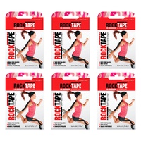 Rocktape Premium Kinesiology Tape Camo Pink 5cm x 5m Pack of 6