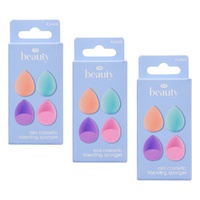 Pharmacy Health Mini Blending Sponges 4 Pack Bundle of 3