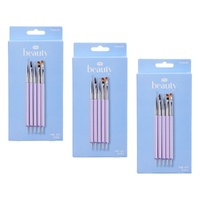 Pharmacy Health Nail Art Tools 5 Pack Bundle of 3