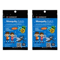 Mozziegear Sticker Patch 72 Pack Bundle of 2