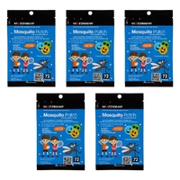 Mozziegear Sticker Patch 72 Pack Bundle of 5
