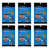 Mozziegear Sticker Patch 72 Pack Bundle of 6
