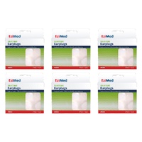 EziMed Silicon Earplugs with Case 3 Pairs x 6 Bundle of 6