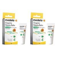 Medela Organic Nipple Balm 7g Pack of 2
