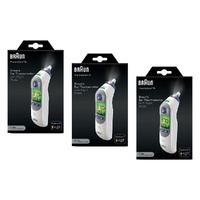 Braun Thermoscan 7+ Ear Thermometer Pack of 3