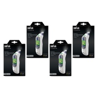 Braun Thermoscan 7+ Ear Thermometer Pack of 4