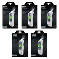 Braun Thermoscan 7+ Ear Thermometer Pack of 5