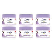 Dove Exfoliating Body Polish Crushed Lavender & Coconut Milk 298g Pack of 6