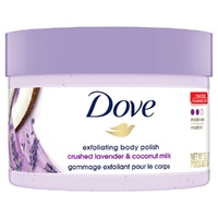 Dove Exfoliating Body Polish Crushed Lavender & Coconut Milk 298g
