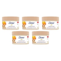 Dove Exfoliating Body Polish Colloidal Oatmeal & Calendula Oil 298g Pack of 5