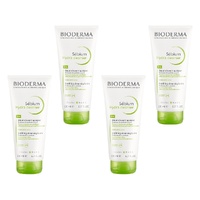 Bioderma Sébium Ultra-Nourishing Cream Hydra Cleanser 200mL Pack of 4