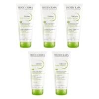 Bioderma Sébium Ultra-Nourishing Cream Hydra Cleanser 200mL Pack of 5