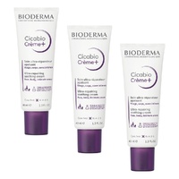 Bioderma Cicabio Creme+ Restorative Soothing Cream 40mL Pack of 3