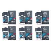 Dove Men Antiperspirant Deodorant Clinical Protection Clean Comfort Pack of 6
