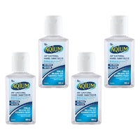 Ego Aqium Antibacterial Hand Sanitiser 60mL Pack of 4