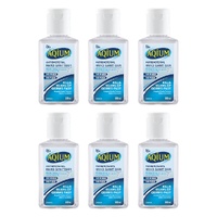 Ego Aqium Antibacterial Hand Sanitiser 60mL Pack of 6
