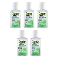 Ego Aqium Aloe Antibacterial Hand Sanitiser 60mL Pack of 5