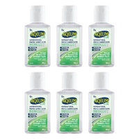 Ego Aqium Aloe Antibacterial Hand Sanitiser 60mL Pack of 6