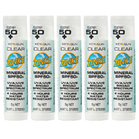 ZINKE SPF 50 Plus Clear Mineral Zinc Stick 5g Pack of 5