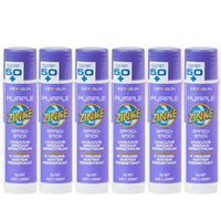 ZINKE SPF 50 Plus Purple Zinc Stick 5g Pack of 6