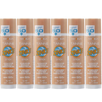 ZINKE SPF 50 Plus Tanne Zinc Stick 5g Pack of 6