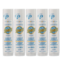 ZINKE SPF 50 Plus White Zinc Stick 5g Pack of 5