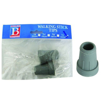 Bemed Walking Stick Tips Grey 1/2" 13mm