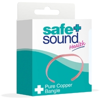 Safe and Sound Copper Bangle Plain