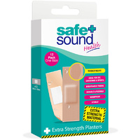 Safe and Sound Extra Strength Plasters 12pack