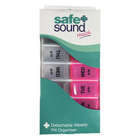 Safe and Sound Detachable Weekly Pill Organiser