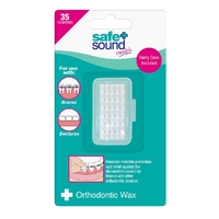 Safe and Sound Health Orthodontic Wax Dental Relief 35 Segments