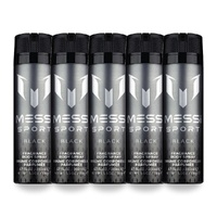 Messi Sport Black Body Spray 200ml Pack of 5