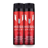 Messi Sport Red Body Spray 200ml Pack of 2