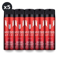 Messi Sport Red Body Spray 200ml Pack of 5