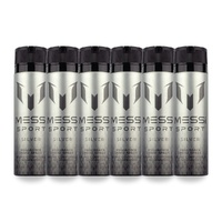 Messi Sport Silver Body Spray 200ml Pack of 6