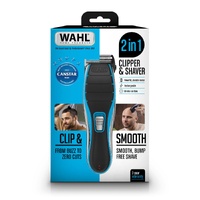 Wahl Clip & Smooth 2-in-1 Hair Clipper and Shaver