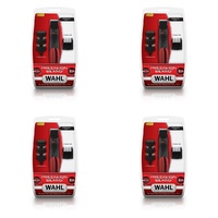 Wahl Precision Beard Battery Trimmer with 6-Position Guide & 3 Guide Combs Pack of 4