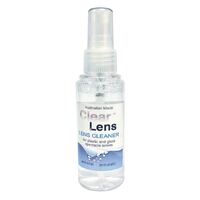Clear Lens Plastic Eyeglass Glass Spectacle Lens Cleaner Solution 60ml