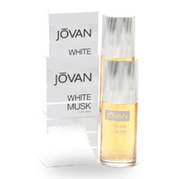 Jovan White Musk for Men Eau De Cologne EDC Spray 88ml Pack of 2