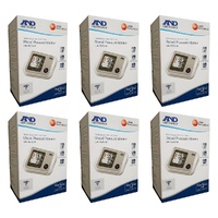 A&D Digital Blood Pressure Monitor Wide Cuff Pack of 6