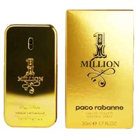 Paco Rabanne 1 Million Eau De Toilette EDT Spray 50ml Luxury Fragrance