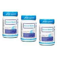 Life-Space Bowel Biotic 60 Capsules Pack of 3