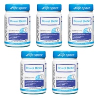 Life-Space Bowel Biotic 60 Capsules Pack of 5