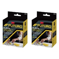Futuro Comfort Elbow Support with Pressure Pads Medium Pack of 2