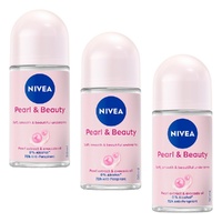 NIVEA Pearl & Beauty 72H Anti-Perspirant 50mL Pack of 3