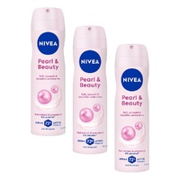 NIVEA Pearl & Beauty 72H Anti-Perspirant 150mL Pack of 3