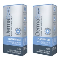 DermaScar Platinum C & E 1% Vit C 10% Vit E 15g Pack of 2