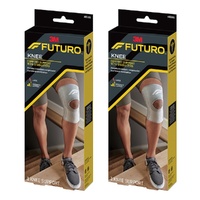 Futuro Comfort Knee Support with Stabilisers Large Pack of 2