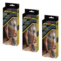 Futuro Comfort Knee Support with Stabilisers Large Pack of 3