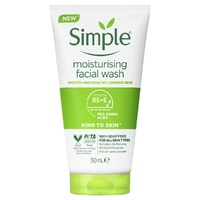 Simple Kind To Skin Moisturising Facial Wash 150mL